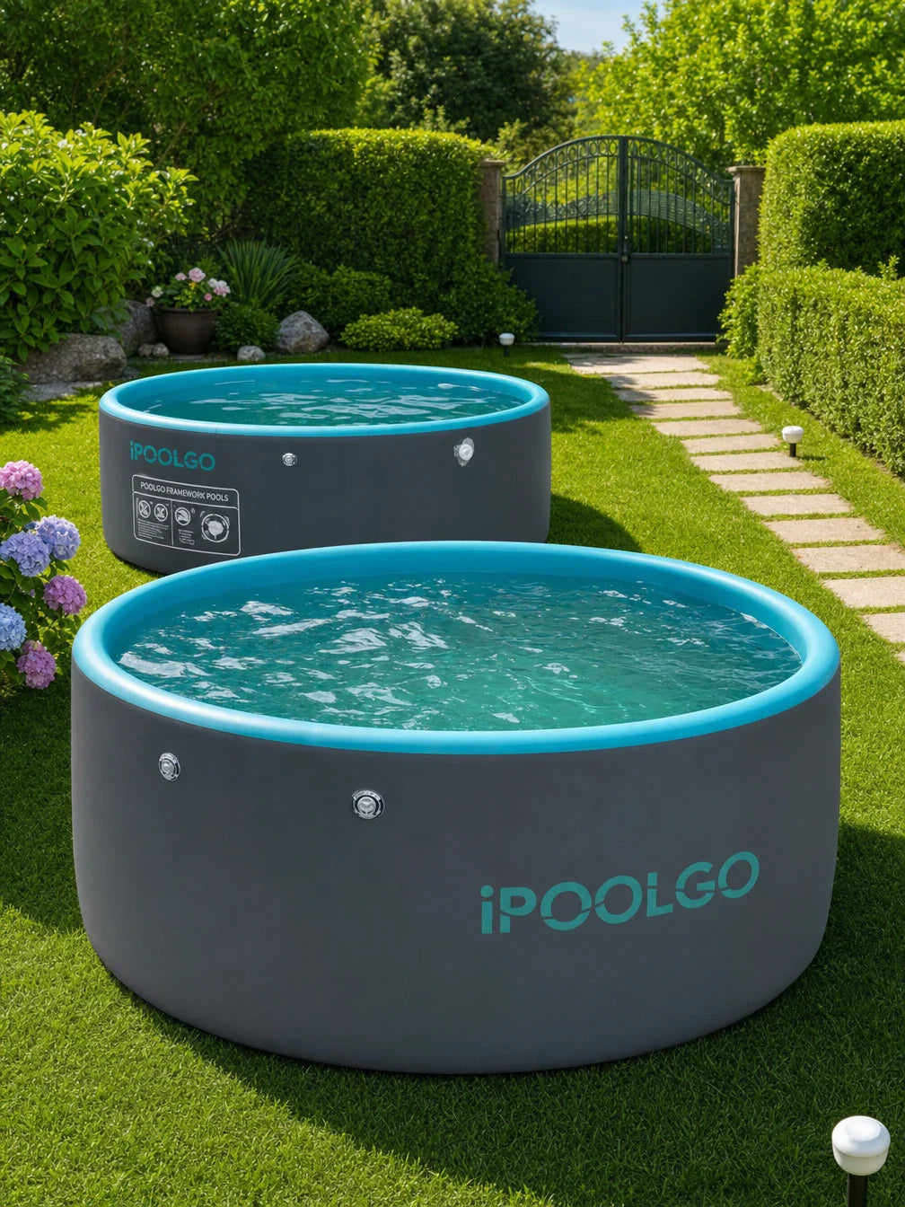 iPoolGo Premium Drop-Stitch Pool "Rund"